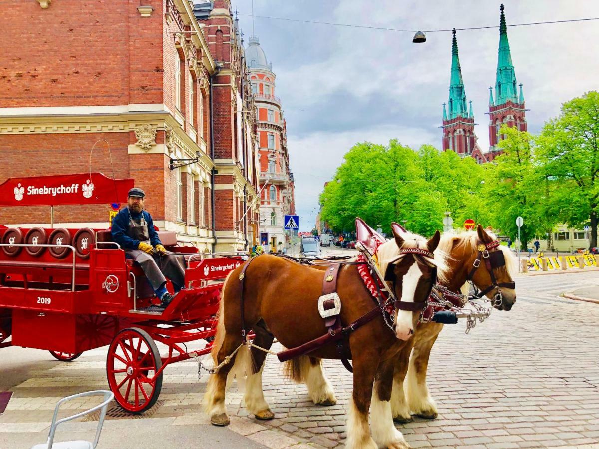 Sweethome Studio 48 City Center Аlbertinkatu เฮลซิงกิ ภายนอก รูปภาพ